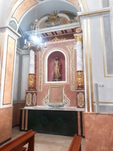Altar iglesia Benifairó de Valldigna